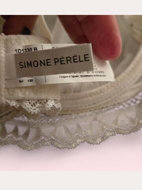 Simone Perele Cream Lace Underwire Bra